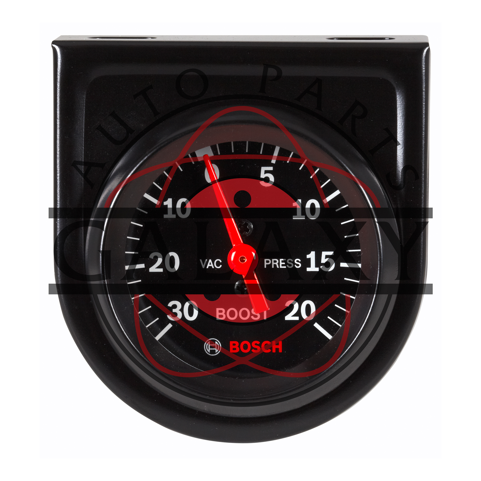 Bosch FST8213 Style Line 2" Mechanical Vacuum/Boost Gauge Black Face