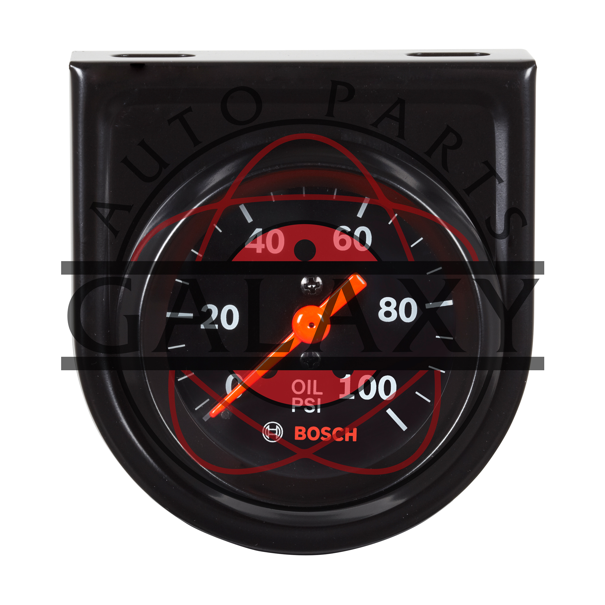 Bosch FST8216 Style Line 2" Mechanical Oil Pressure Gauge Black Face
