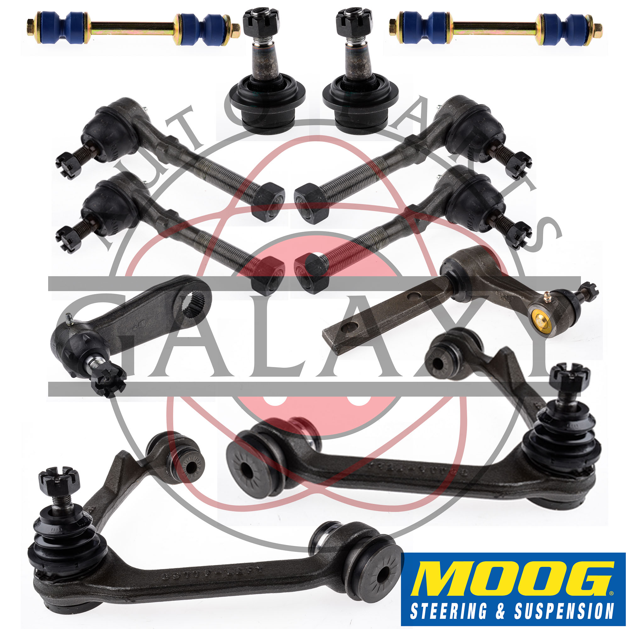 Moog Replacement Front Suspension 12 Pcs Kit For Ford Full Size Truck