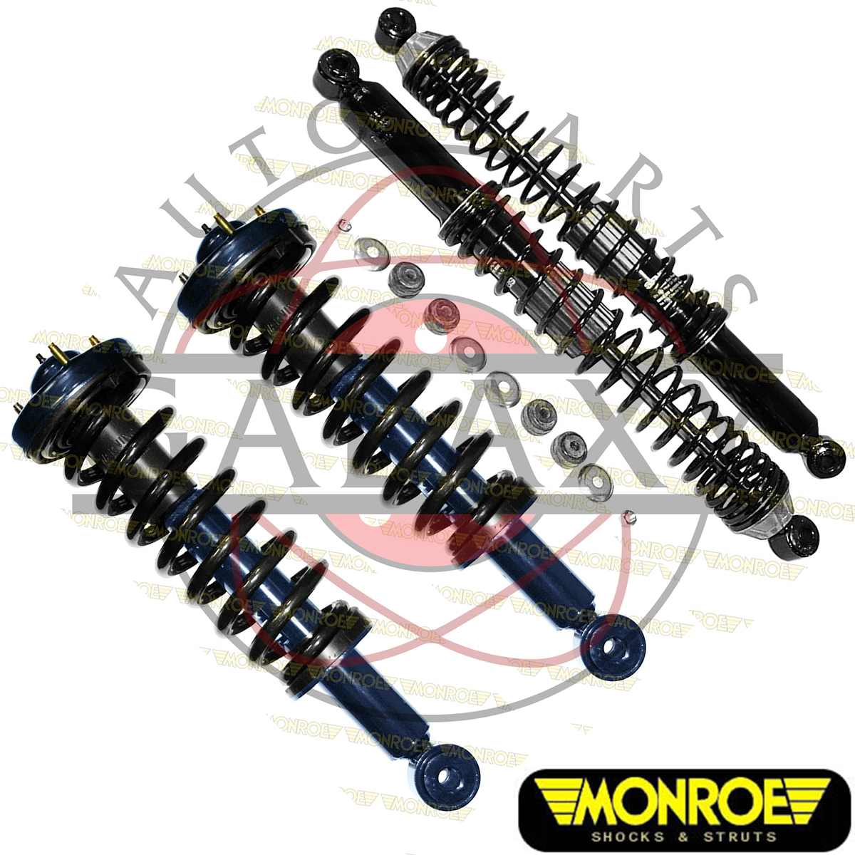 Monroe Brand New Struts & Rear Shocks For Ford F150 0408 Mark LT 0608